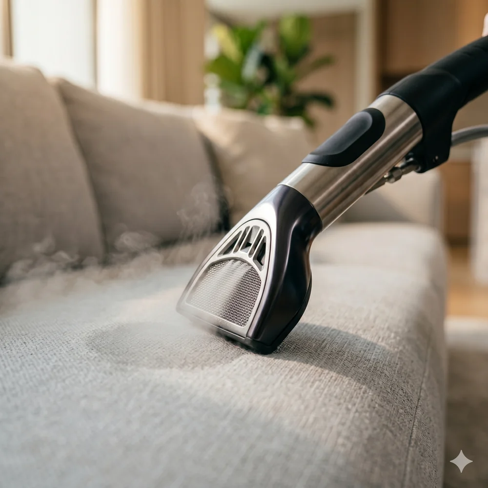 Professional steam cleaning equipment