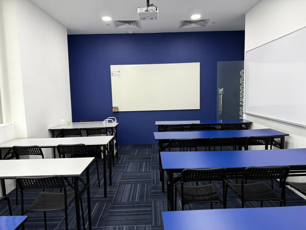 Clean training room result