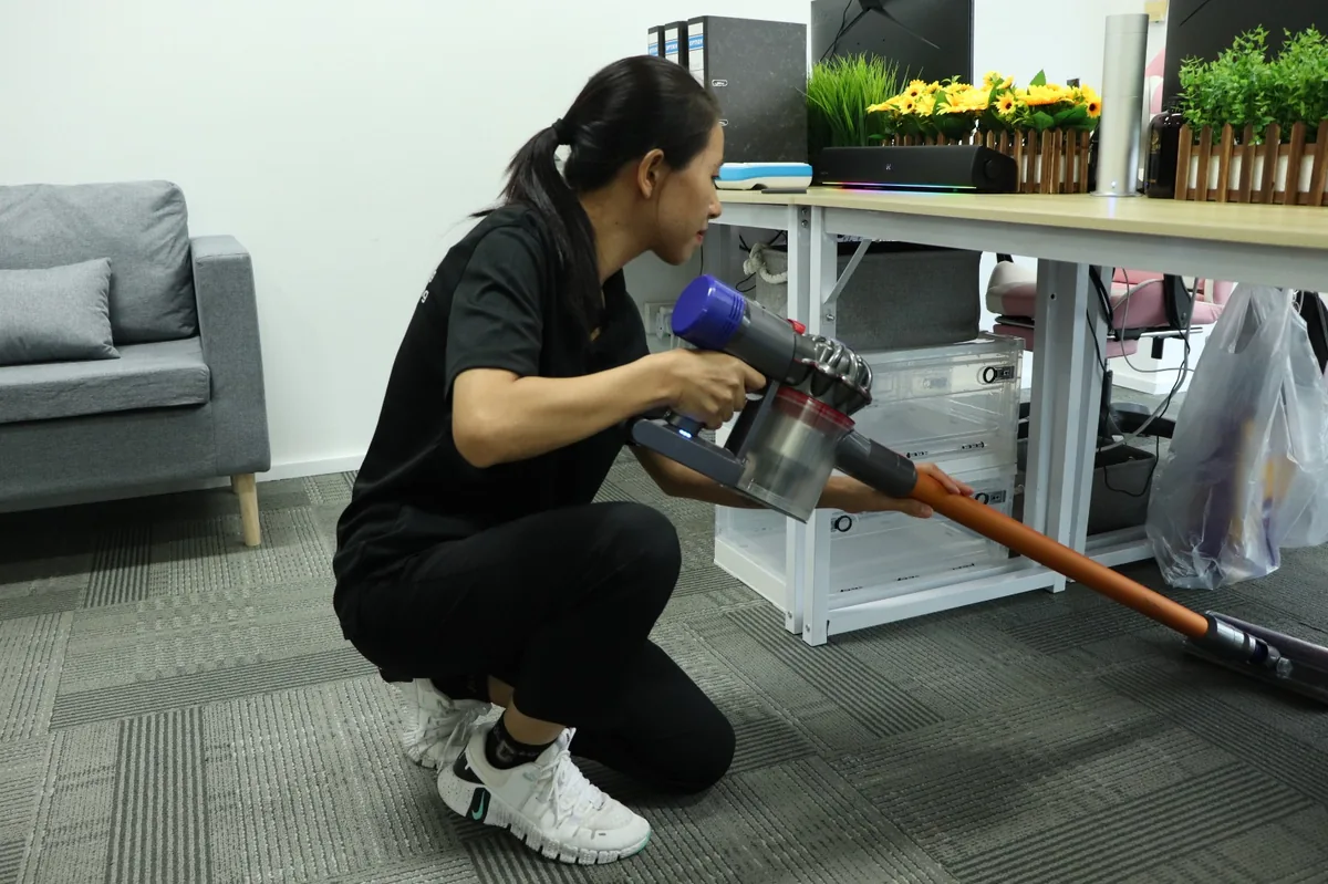 Professional Dyson vacuum office cleaning