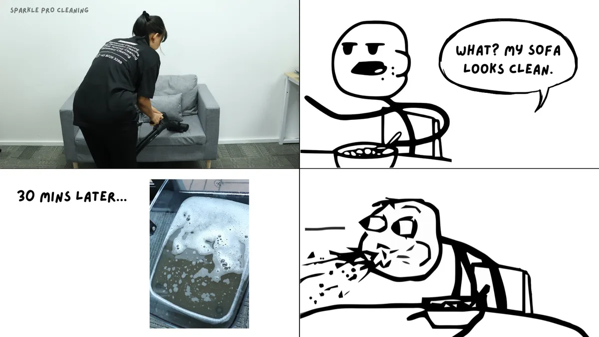 What your sofa hides โ deep extraction reveals hidden grime